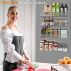 DTUQYX Magnetic Spice Rack for Refrigerator, 4 Pack 100% Metal Strong Magnet - Image 6