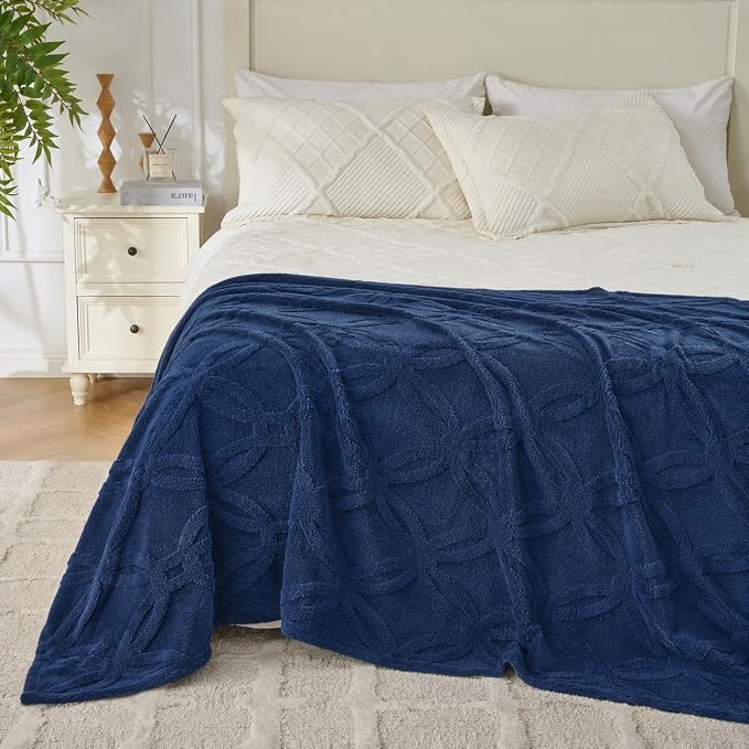 Navy Throw Blanket - Image 5