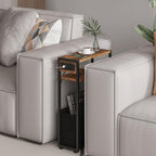 Leomonio Narrow Side Table, Slim End Tables - Image 6