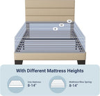 Allewie Twin Size Platform Bed Frame - Image 7