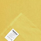 SpaceDresser Basic Rod Pocket Sheer Voile Window Curtain Panels Yellow 1 Pair 2 - Image 4