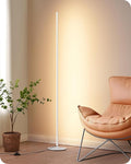 EDISHINE LED Corner Floor Lamp, Minimalist Dimmable Light by EDISHINE