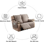 Genina Waterproof Loveseat Recliner Cover Non-Slip, Sofa Cover - Image 9