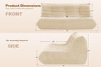Bean Bag 3-Seater Chair Big Sofa Beanbag Chair - Image 2