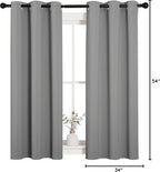 NICETOWN Bedroom Curtains Blackout Drapery Panels, Three Pass Microfiber - Image 9
