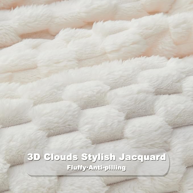 NEWCOSPLAY Fleece Clouds Cozy Throw Blanket - Image 7