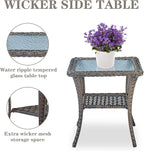 Belord Small Conversation Sets Patio Funiture - Image 9