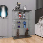 APRILSOUL Glass Display Cabinet 3-Shelf - Image 6