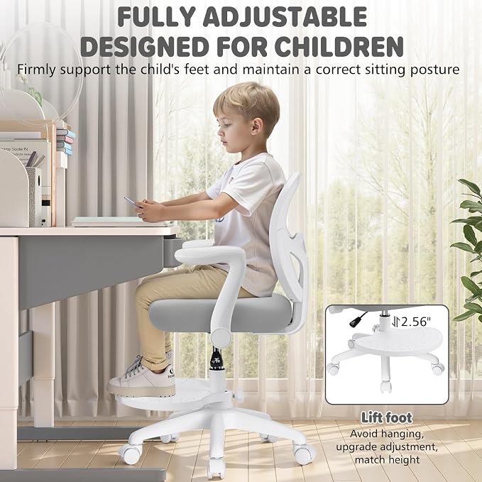 HOFFREE Kids Desk Chair Ergonomic Study Chair - Image 6