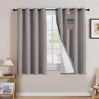 H.VERSAILTEX Linen Curtains 100% Blackout Curtains by HVERSAILTEX