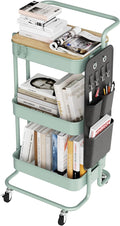 DTK 3 Tier Metal Utility Rolling Cart by DTK