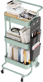 DTK 3 Tier Metal Utility Rolling Cart by DTK