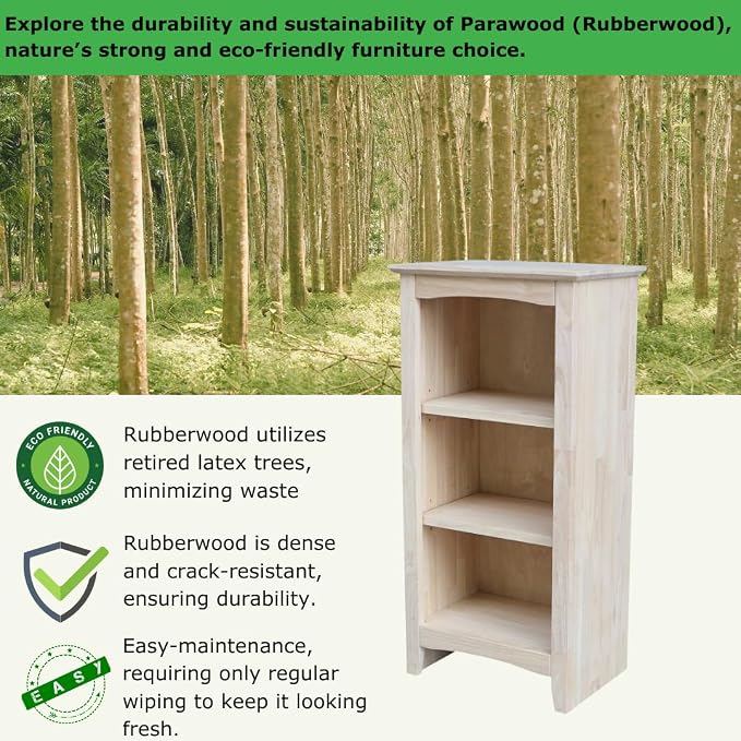 Solid Wood Shaker Bookcase - Image 4