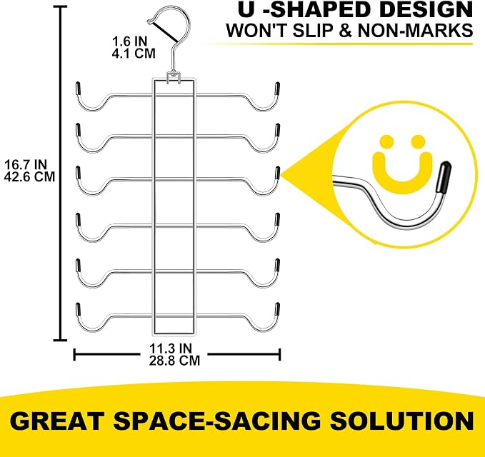 1 Pack Tank Top Hanger Space Saving, Closet-Organizer-and-Storage - Image 6