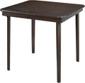 MECO Stakmore Classic Straight Edge Wood Folding Table, No Assembly Required by Stakmore