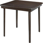 MECO Stakmore Classic Straight Edge Wood Folding Table, No Assembly Required by Stakmore