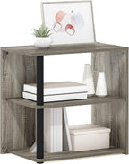 Furinno Romain Side Table, 2-Tier End Table by Furinno-FitsYourSpaceFitsYourBudget