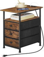 HOOBRO End Table, Narrow Side Table - Image 9