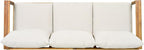Christopher Knight Home Kayahs 3 Pieces Acacia Wood Furniture Set, Patio - Image 9