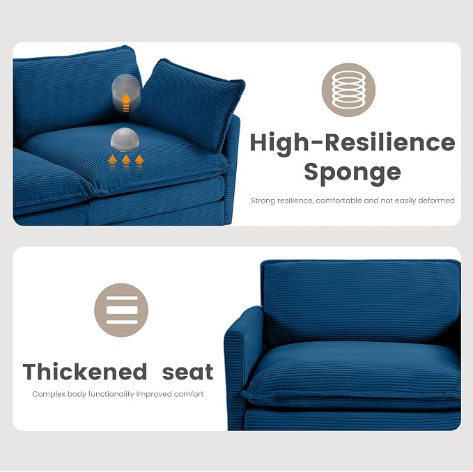 ROWHY Oversized Modular Sectional Sofa - Image 6