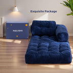 MAXYOYO Folding Sofa Bed, L-Shaped Convertible Sofa Bed - Image 6