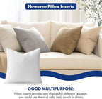 MIULEE Pillow Insert 24x24 Inch Decorative Square Throw Pillow Inserts | - Image 4