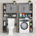 Vabches Over The Toilet Storage Cabinet, Farmhouse Storage Cabinet Over Toilet - Image 3