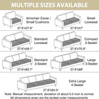 Fixwal Waterproof Flannel Dog Couch Cover, 27.6" x 47", Coffee | Integrated TPU - Image 2
