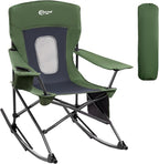 Portal Outdoor Rocking Chair Camping Folding Portable Rocker by PORTAL