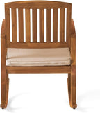 Christopher Knight Home Selma Acacia Rocking Chairs - Image 15