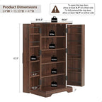 ACCOHOHO 47" Kitchen Pantry, Farmhouse Storage Cabinet - Image 2