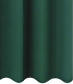 Dark Green Thermal Blackout Curtains/52 x 72 Inch/Set of 2 Panels Room - Image 9