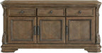 Picket House Furnishings Denali Buffet Table & Sideboard in Walnut - Image 4