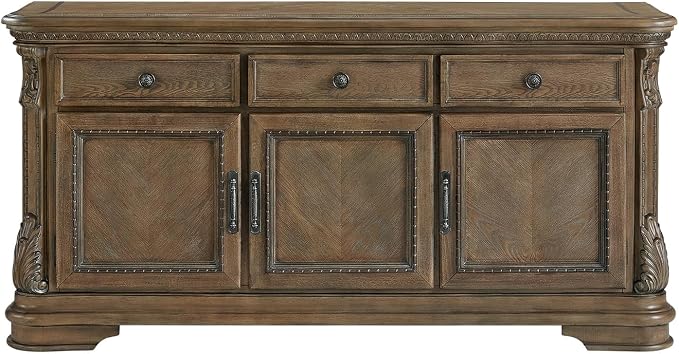 Picket House Furnishings Denali Buffet Table & Sideboard in Walnut - Image 4