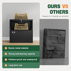 Letaya 2 Drawer File Cabinets - Image 8