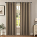 Joydeco Blackout Curtains 90 Inch Length 2 Panels Set, Thermal Insulated Long by JOYDECO