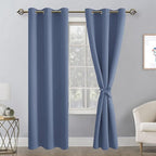 Blackout Curtains for Bedroom, 38 x 72 Inches Long, Window Curtains for Living - Image 8