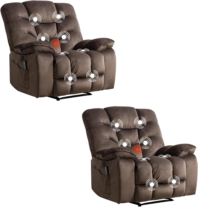 HAOMARKETS Power Recliner Chair Set of 2 - Image 8