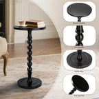 Round Side Table for Small Spaces, Drink Table - Image 5