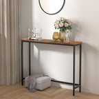 VASMIA Console Table, Entryway Table, Narrow Sofa Table, Living Room, Rustic - Image 2