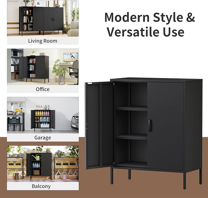 Washsemba Metal Storage Cabinet - Image 4