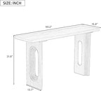 59.2'' Modern Console Table Sofa Table Entryway Table - Image 2