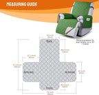 VANSOFY 100% Waterproof Recliner Chair Covers, Recliner Cover Non-Slip Dog - Image 2