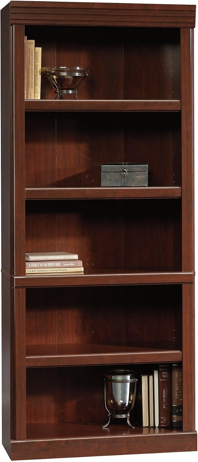 Sauder Heritage Hill Library/ Book shelf, Classic Cherry finish by SAUDER%C2%AE