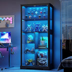 Gurexl Modern Glass Display Cabinet - Image 9