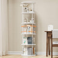 ALLSTAND 5 Tier Rotating Bookshelf, 360 ° Display Stackable Spinning Bookshelf by ALLSTAND