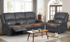 Yolsali 3 Seater Recliner Sofa Set by SavortheHappyMoments
