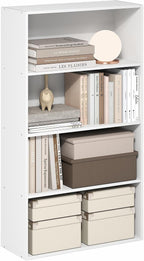 Furinno Jaya Book Shelf, 4-Tier Book Shelf, Bookcase - Image 3