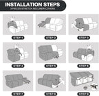 Timeles Recliner Covers for 3 Seater Reclining Couch Covers Sofa Slipcover - Image 6