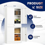 Yizosh Metal Garage Storage Cabinet - Image 3